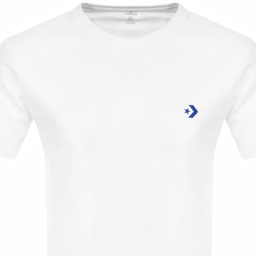 Alternative Image for ProductConverse Star Chevron Logo T Shirt White2